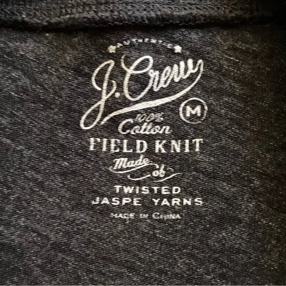 J. CREW-DARK GRAY SHORT SLEEVE SHIRT-SIZE MEDIUM